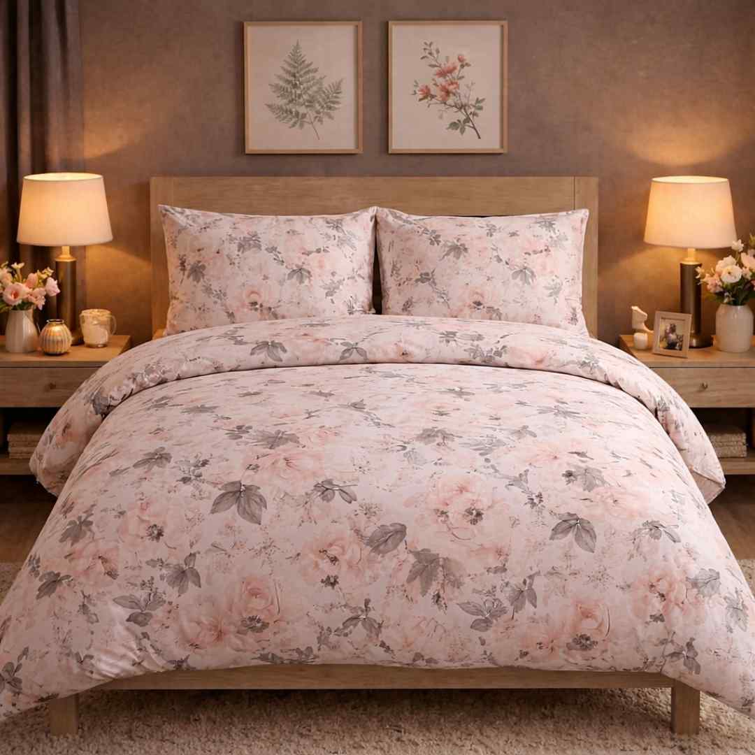 Komplet Pościeli PEONIA 100% bawełna