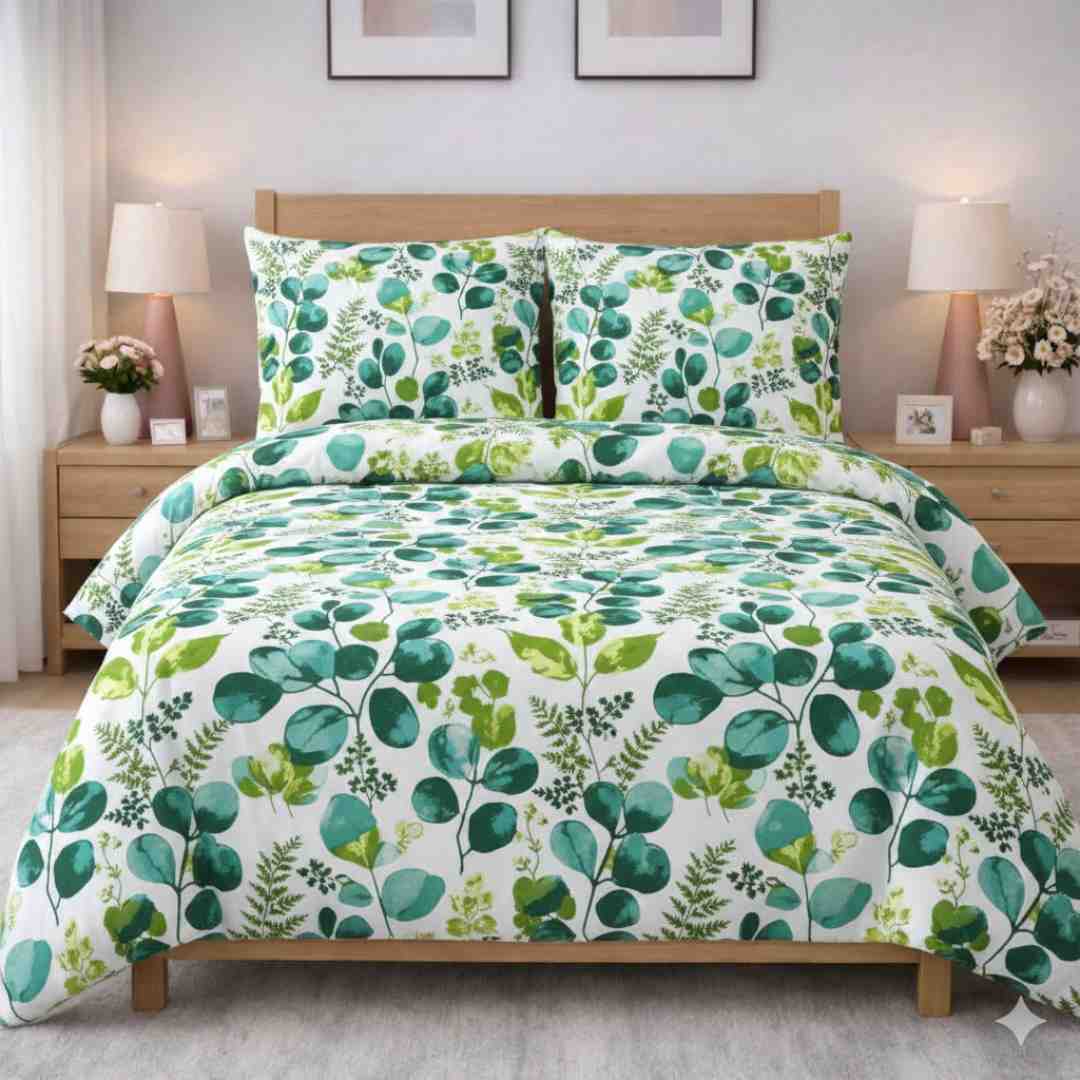 Komplet Pościeli Eukaliptus 100% Bawełna