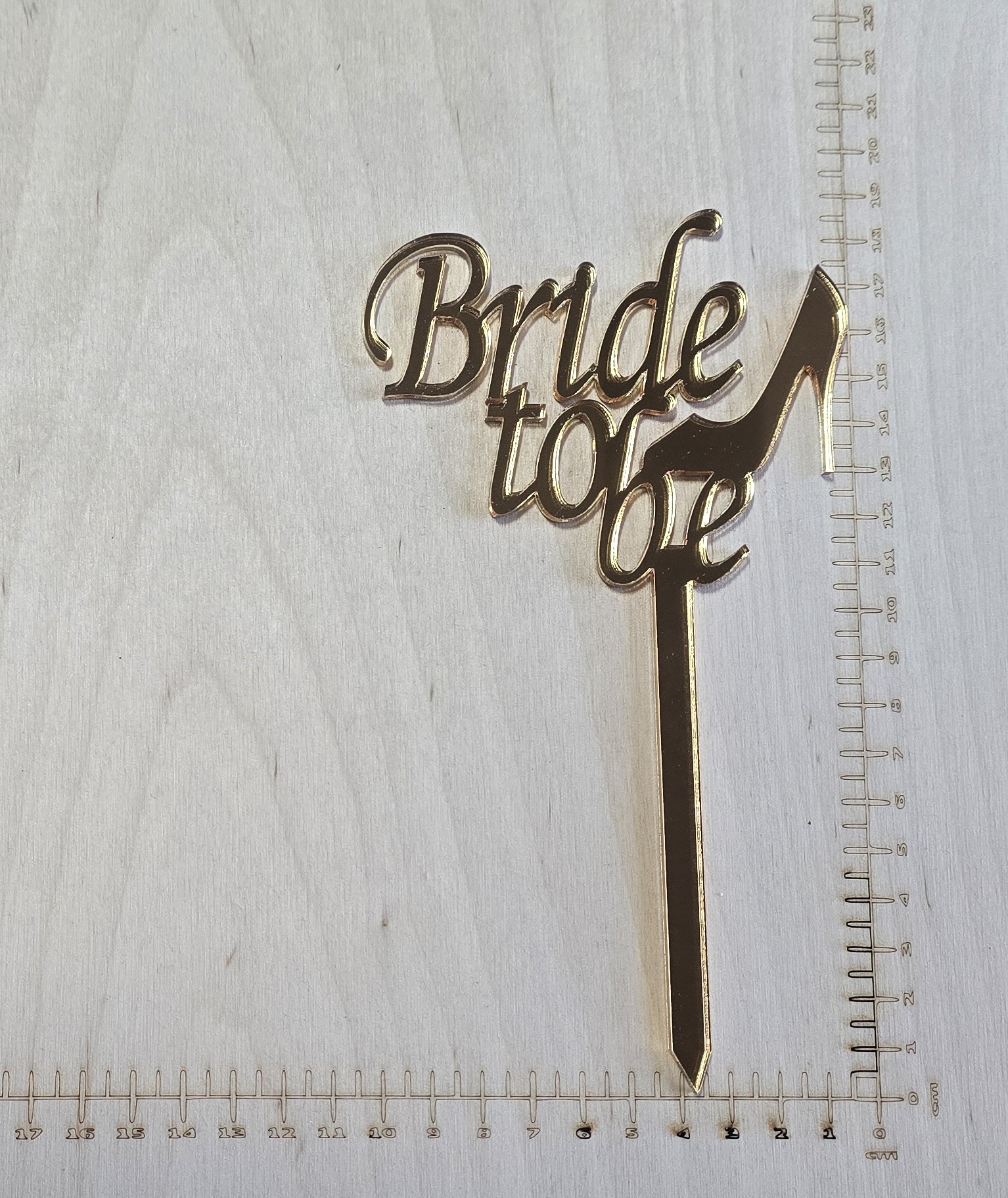 Topper Bride to Be III - obrazek 2