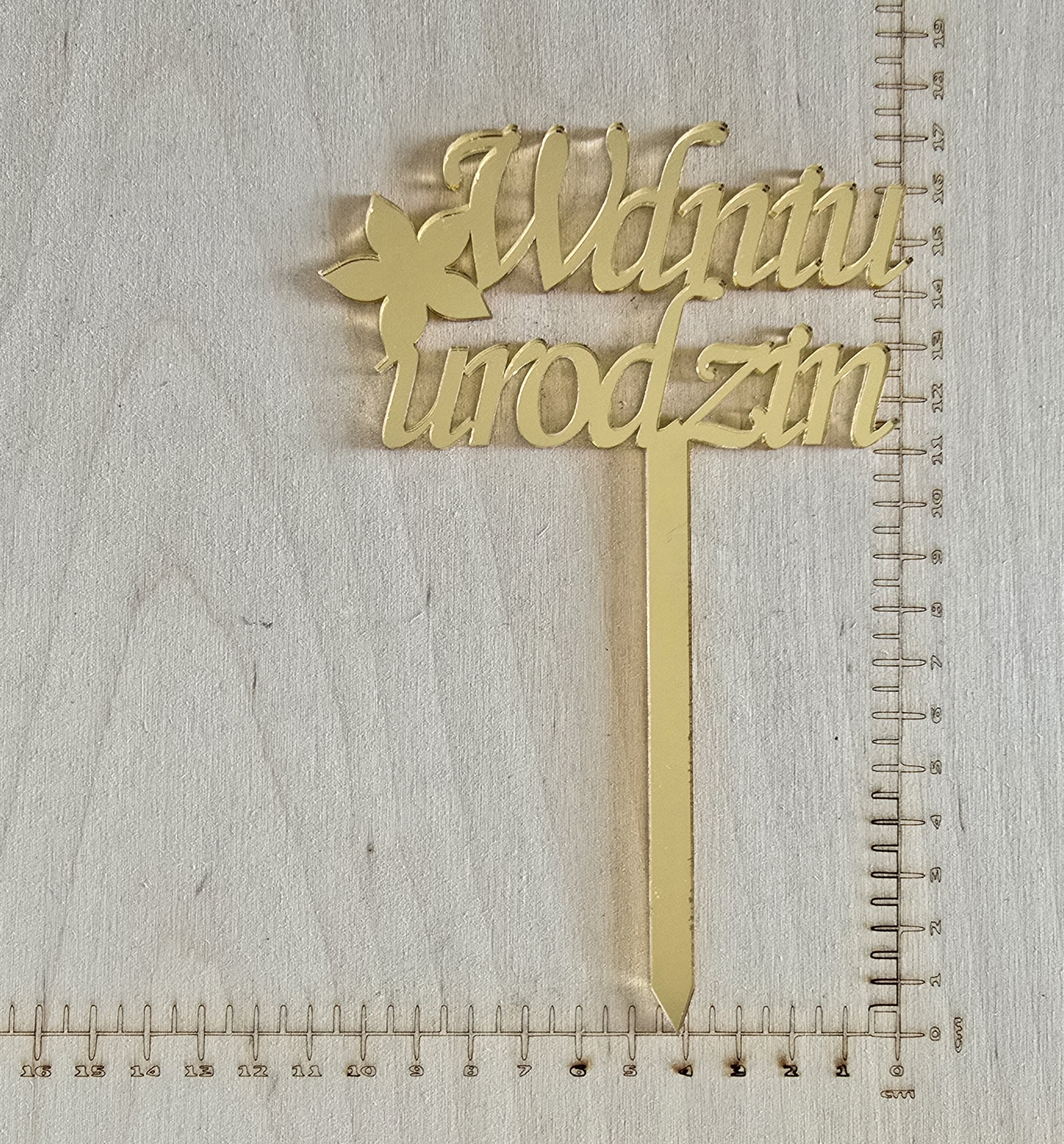 Topper W dniu urodzin I - obrazek 2