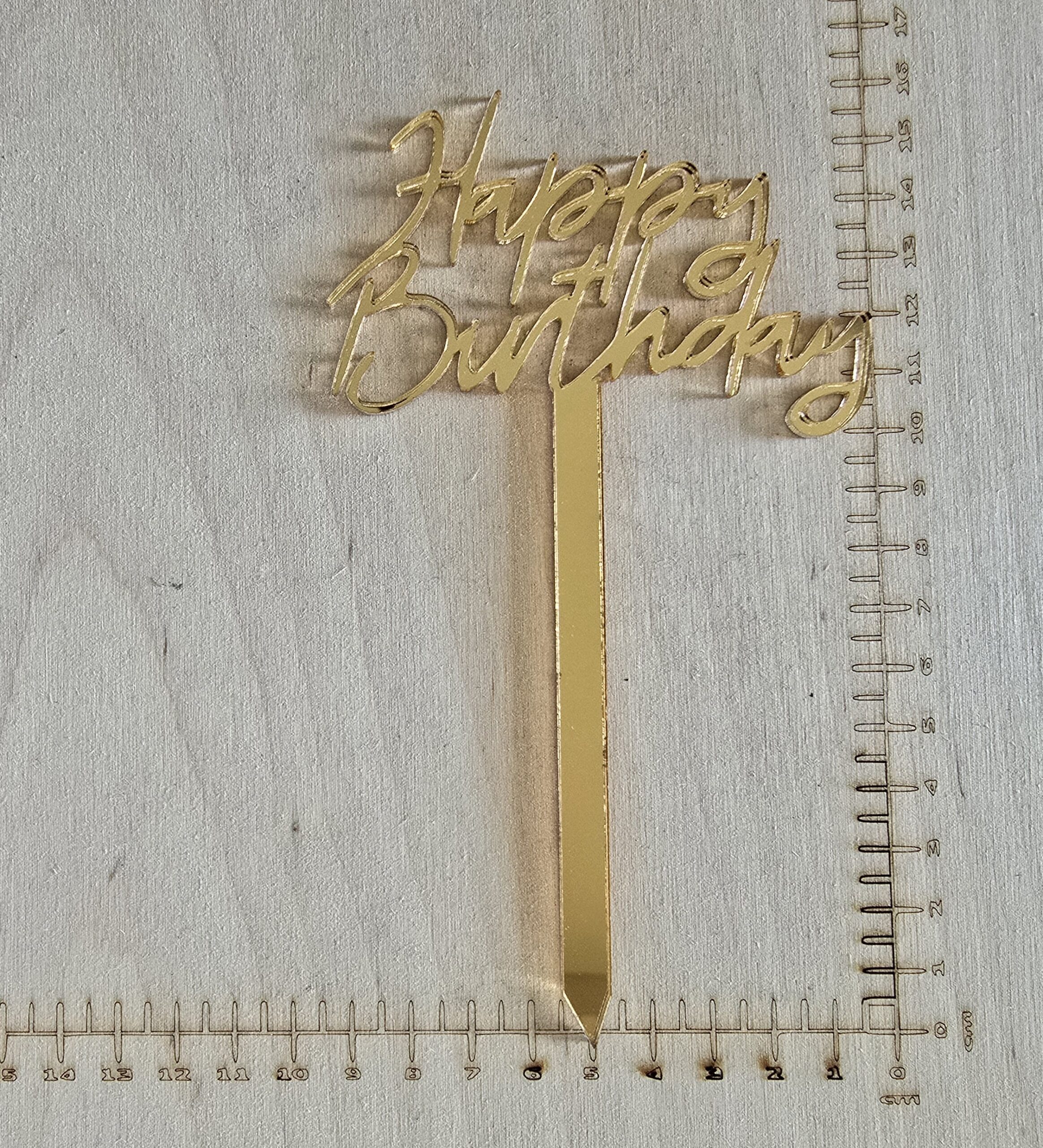 Topper Happy Birthday II - obrazek 2