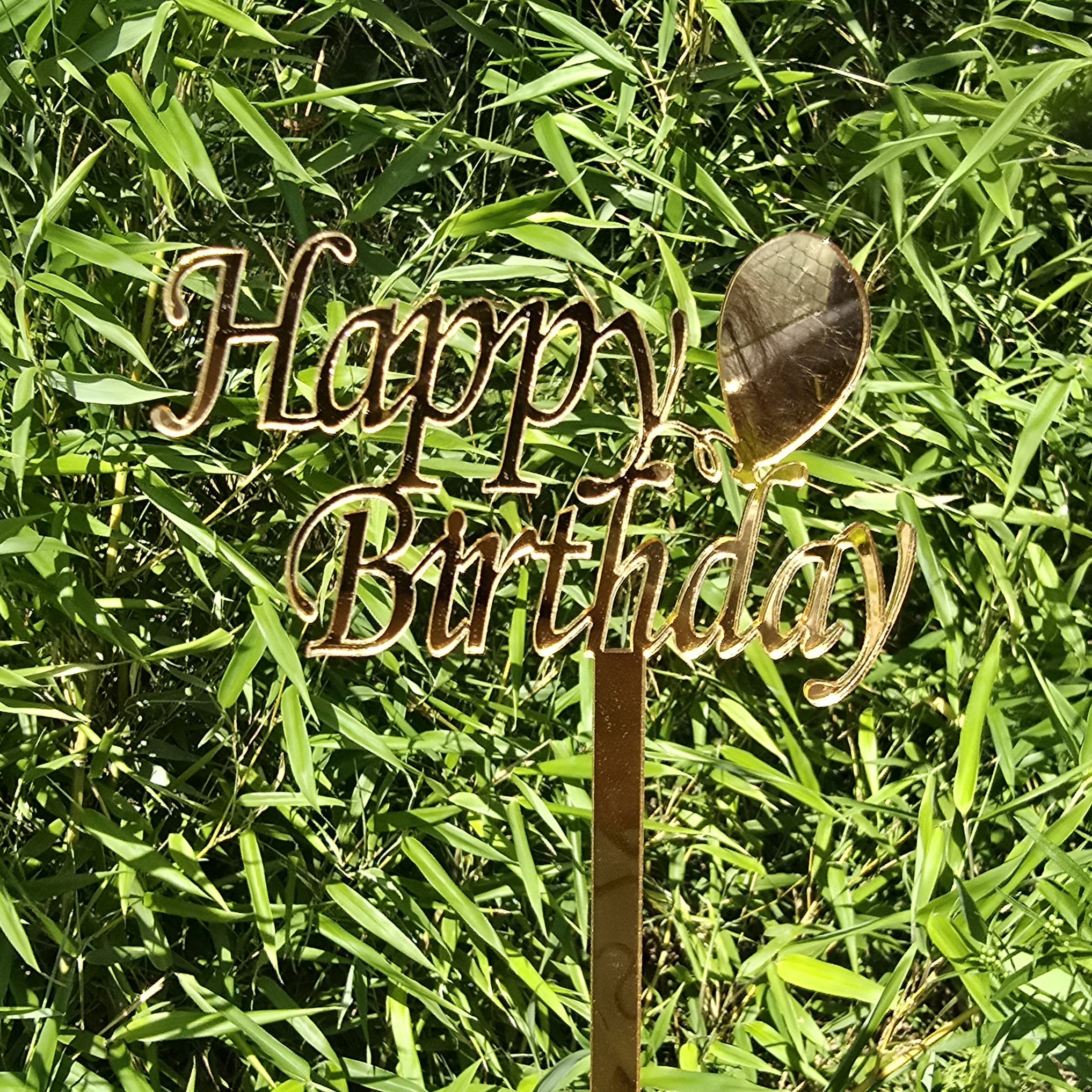 Topper Happy Birthday III - obrazek 3