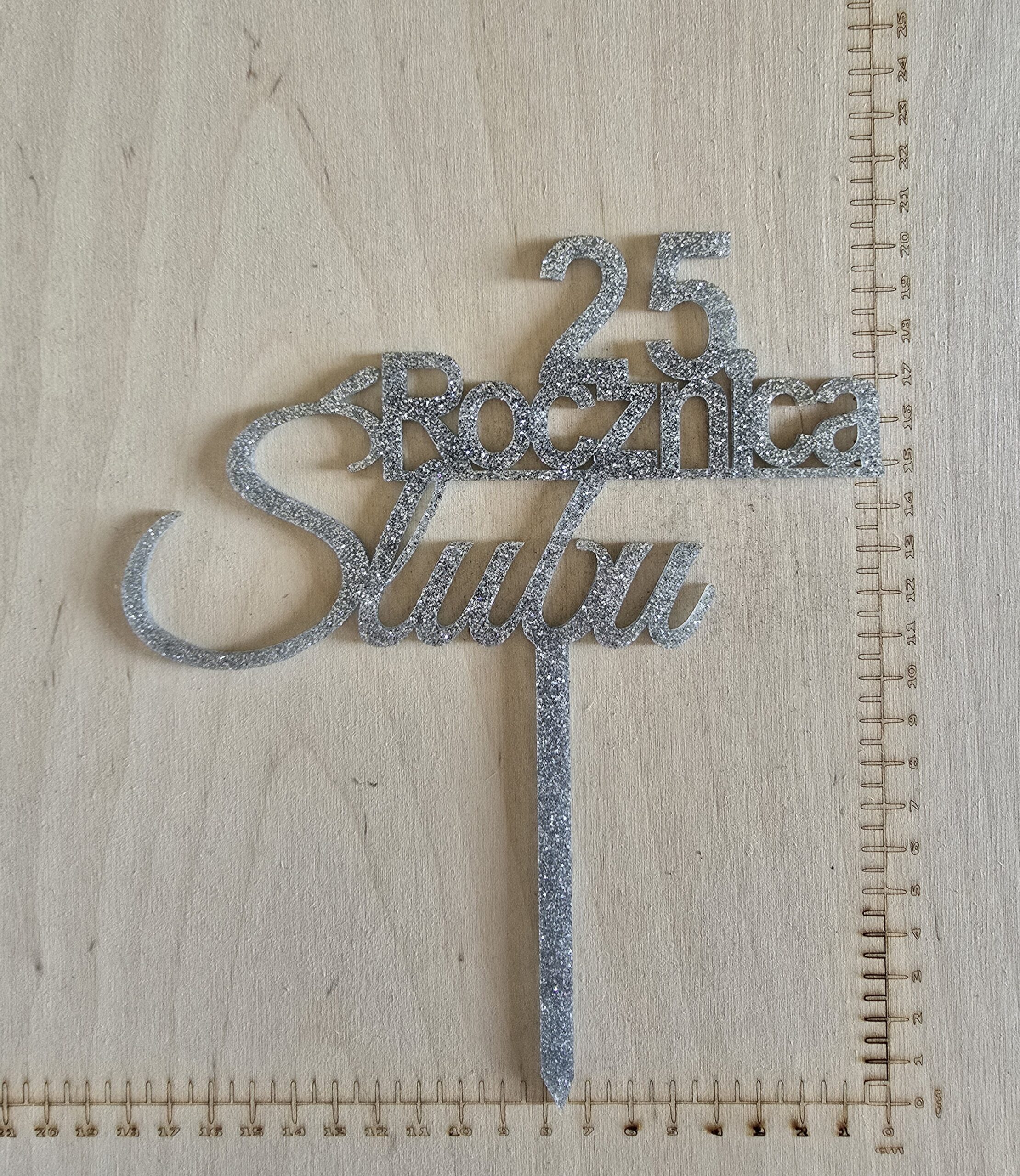 Topper 25 Rocznica Ślubu I - obrazek 2