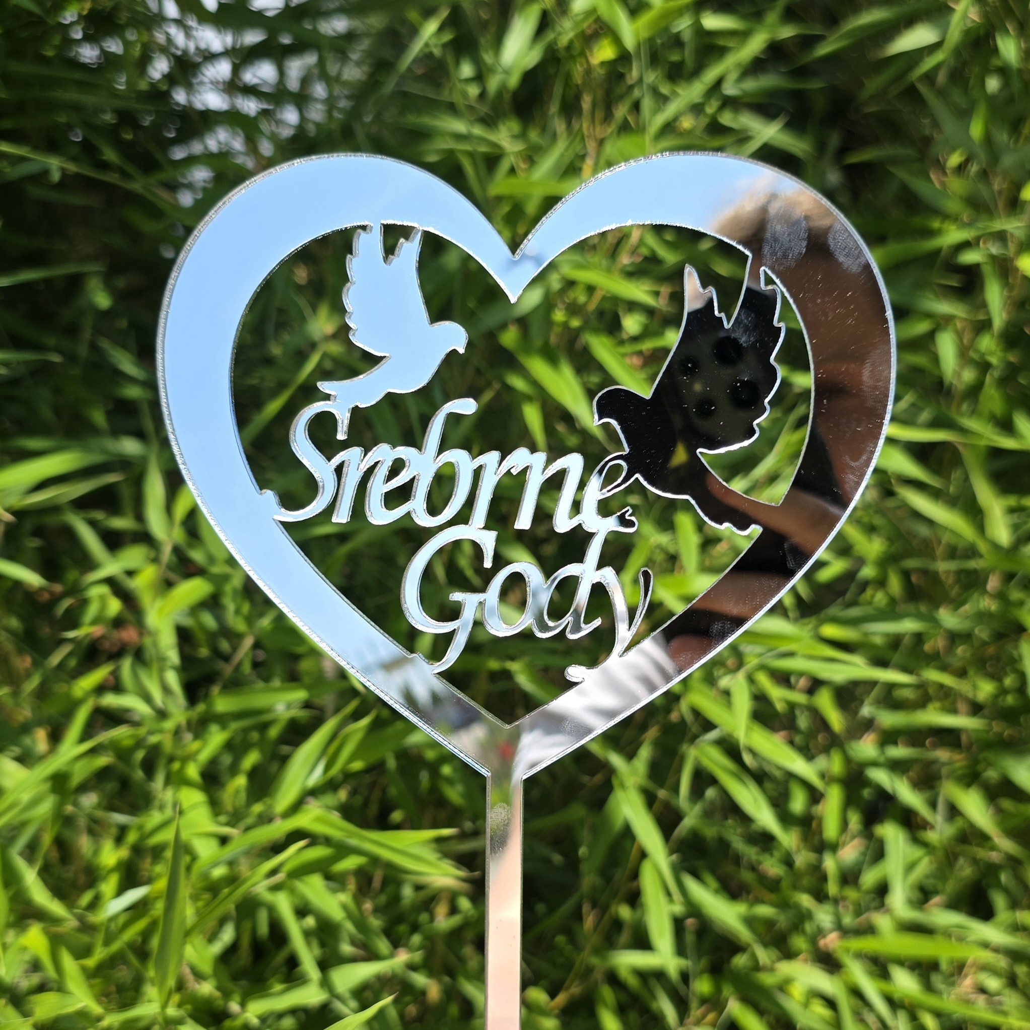 Topper Srebrne Gody I - obrazek 3