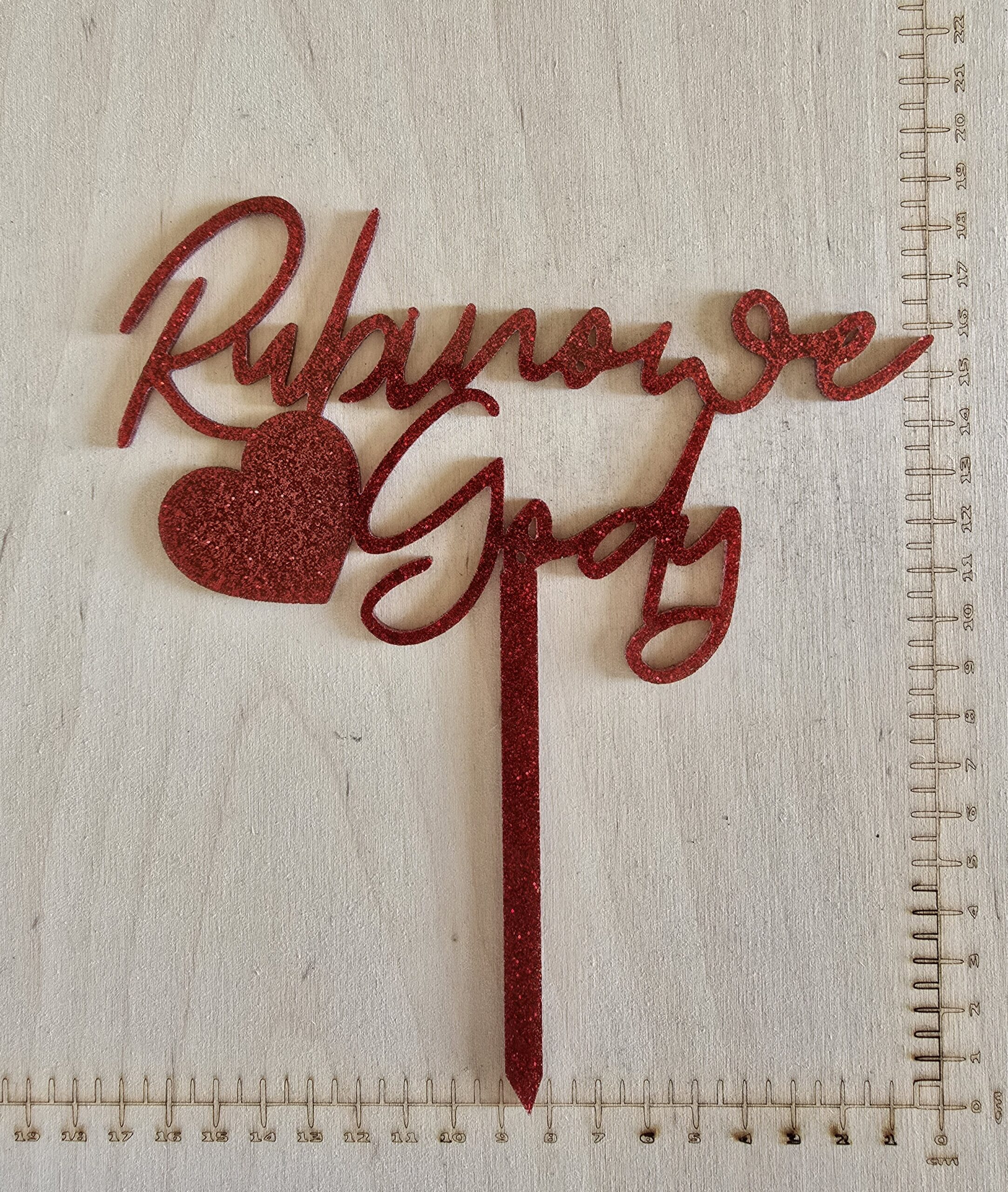 Topper Rubinowe Gody I - obrazek 2