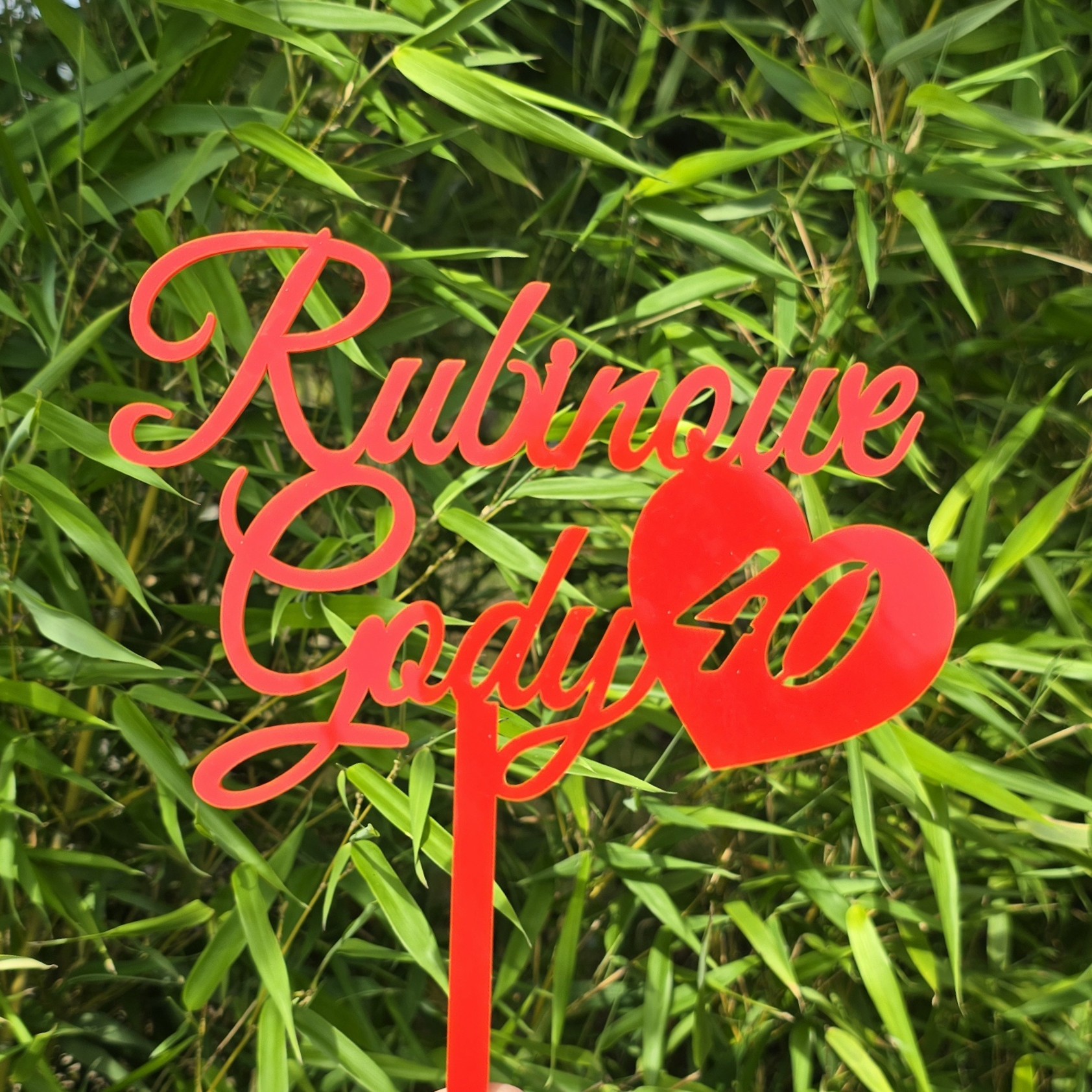 Topper Rubinowe Gody II - obrazek 3