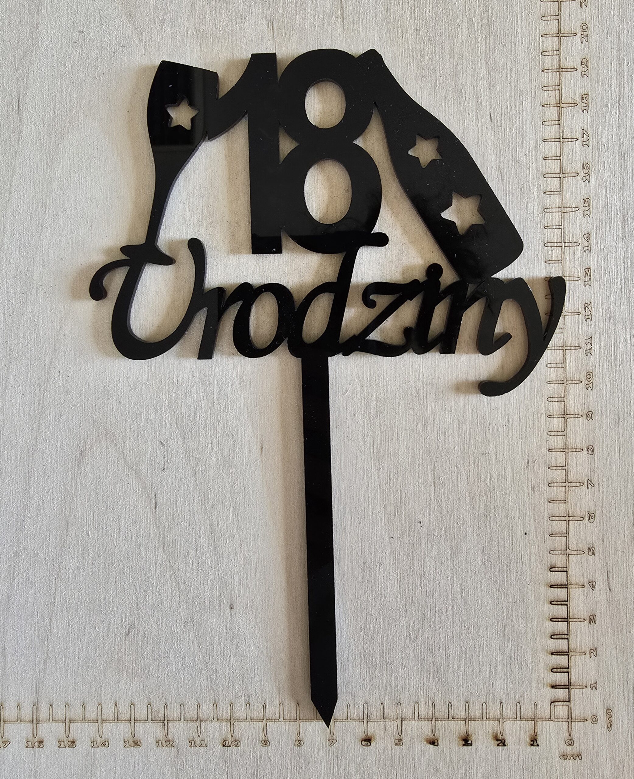 Topper 18 Urodziny I - obrazek 2