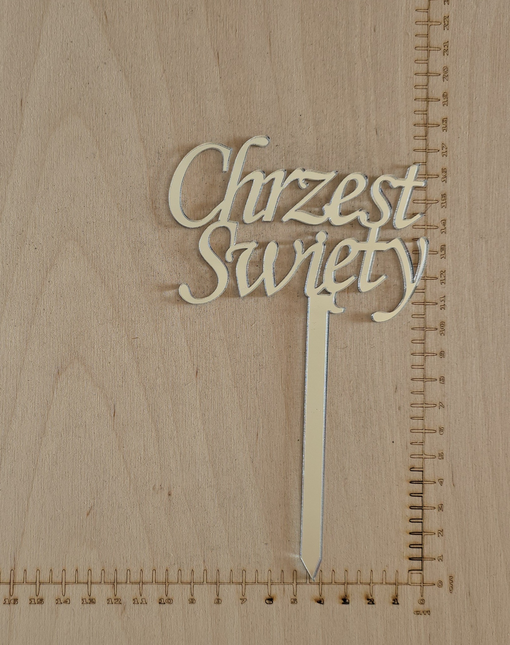 Topper Chrzest Święty II - obrazek 2