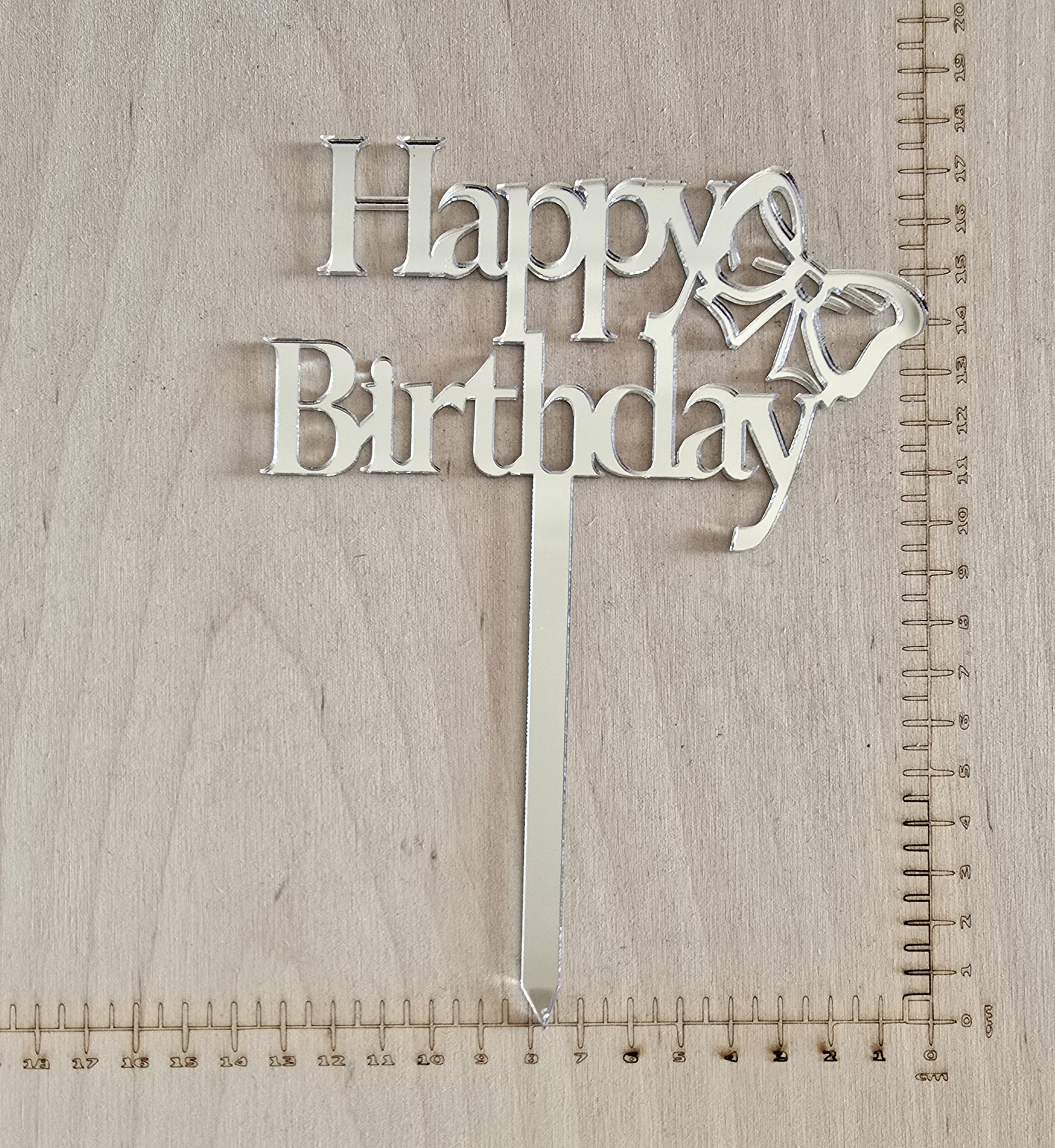 Topper Happy Birthday IV - obrazek 2