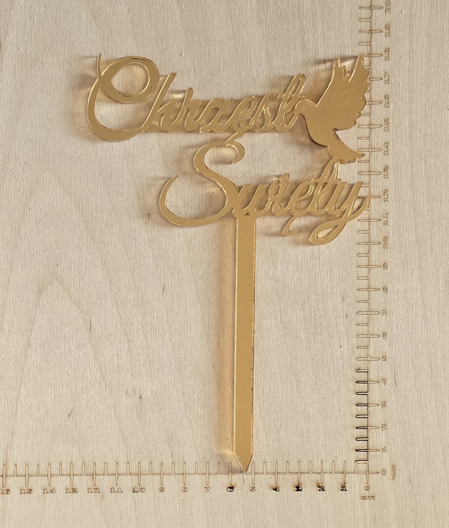 Topper Chrzest Święty III - obrazek 2