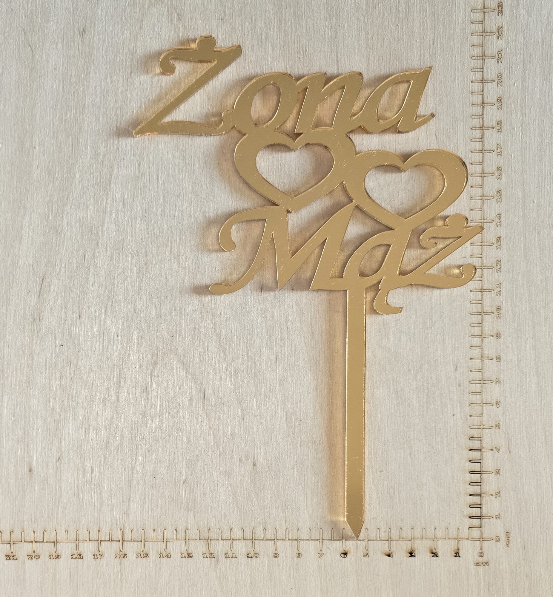 Topper Mąż & Żona III - obrazek 3