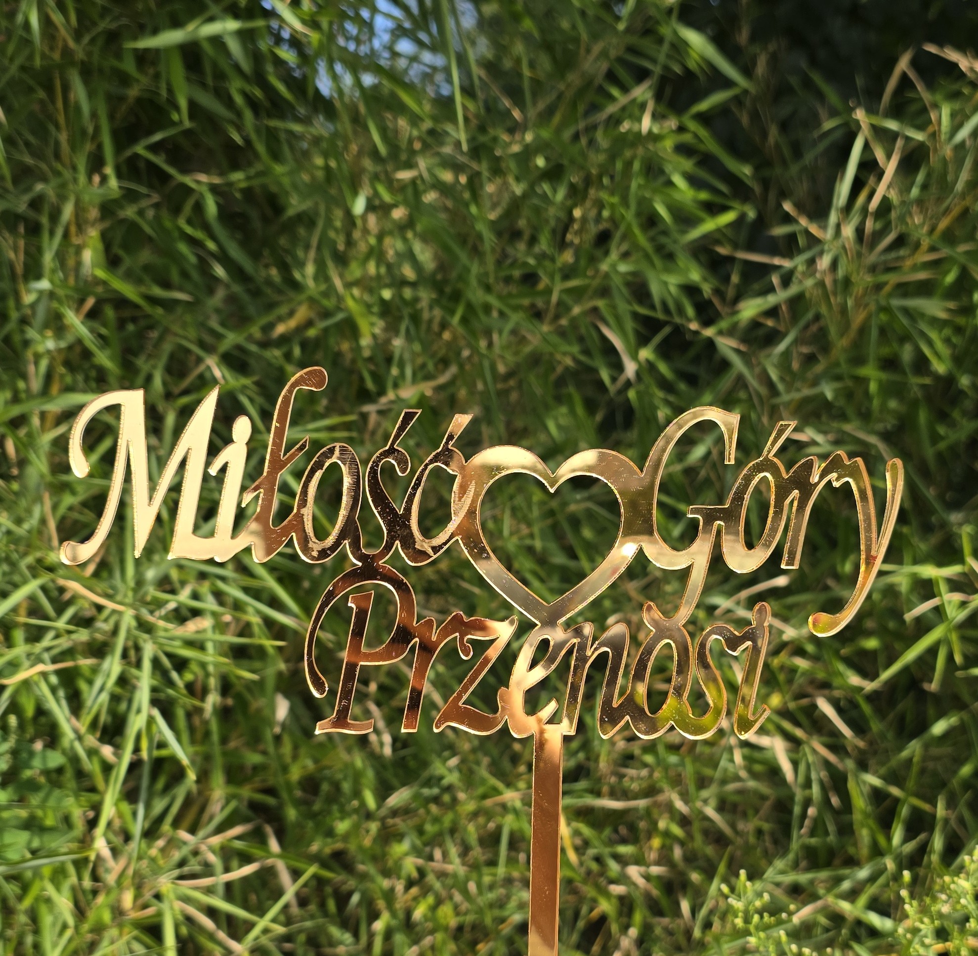 Topper Miłość Góry Przenosi I - obrazek 3