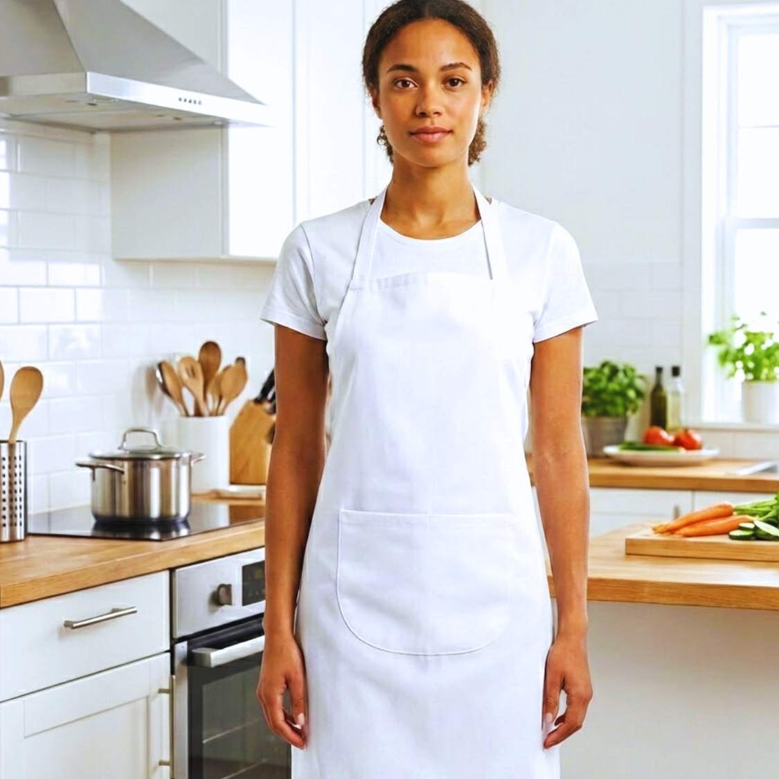 Fartuch biały - obrazek 2