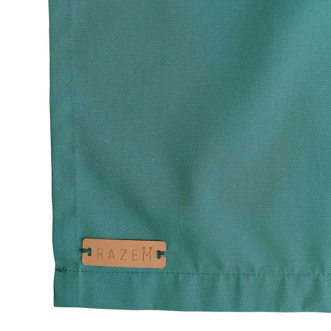 Fartuch butelkowa zieleń - obrazek 5