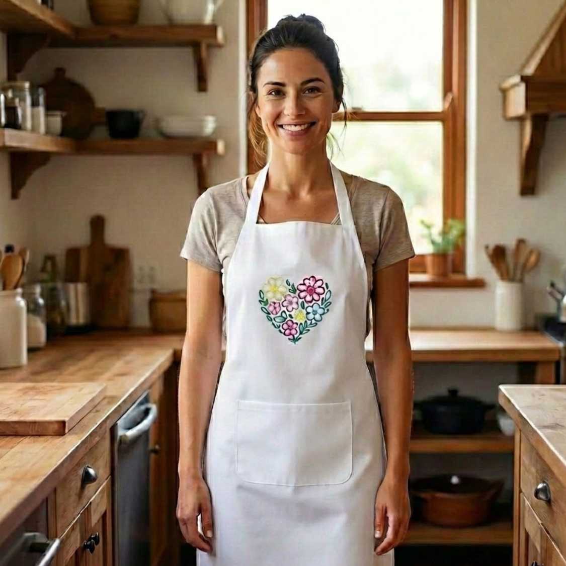 Fartuszki-haft-serce-imię - obrazek 2