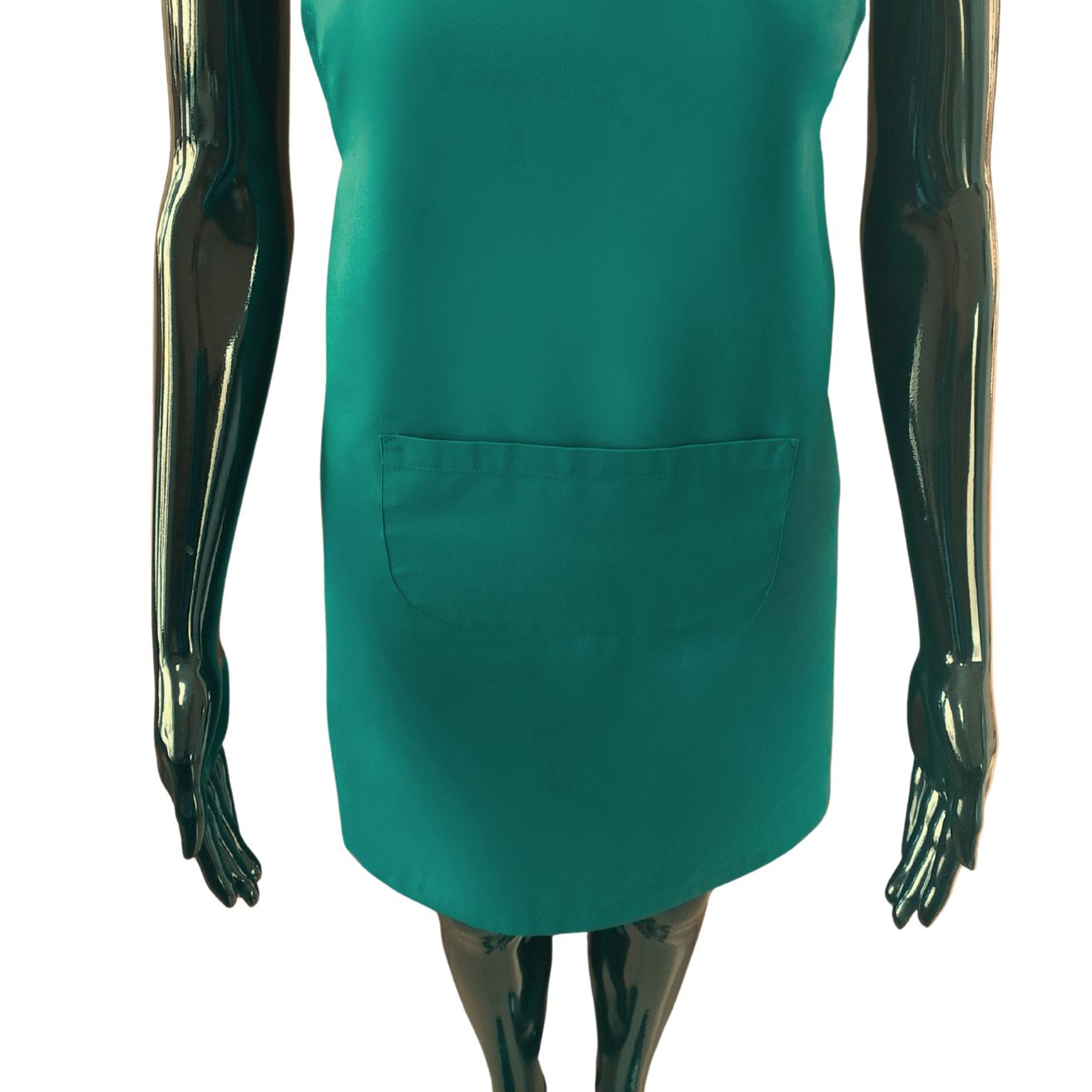 Fartuch butelkowa zieleń - obrazek 2