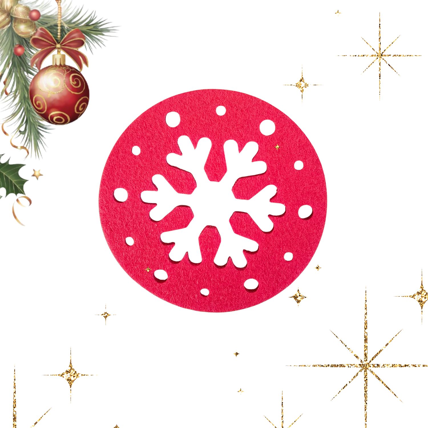 Podkładki filcowe pod kubek - obrazek 2