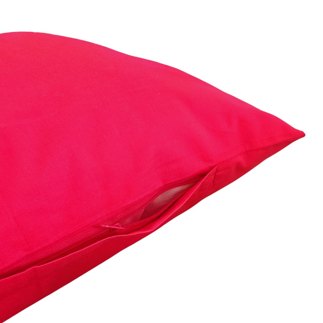 Poszewka na poduszkę czerwona - obrazek 3