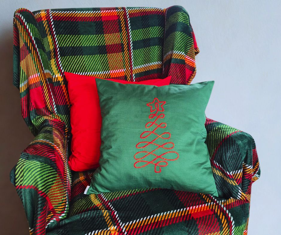 Poszewka na poduszkę choinka - obrazek 2