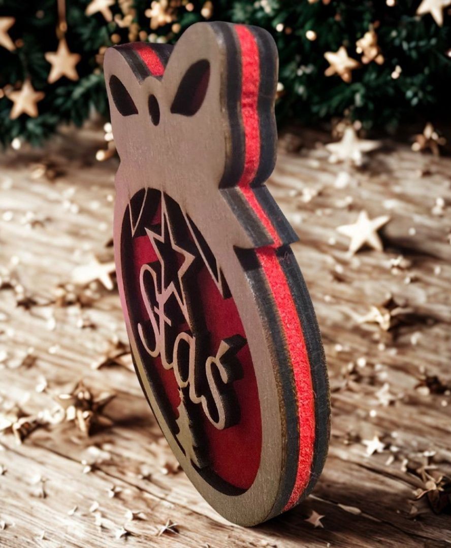 Bombka imienna dwustronna BORDO - obrazek 5