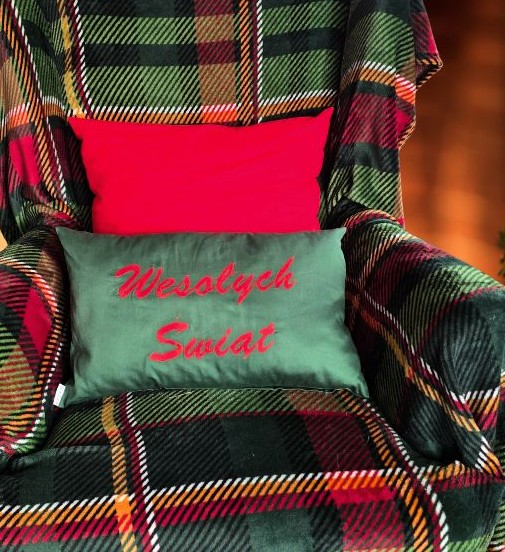 Poszewka na poduszkę Wesołych Świąt (Drugi gatunek) - obrazek 3