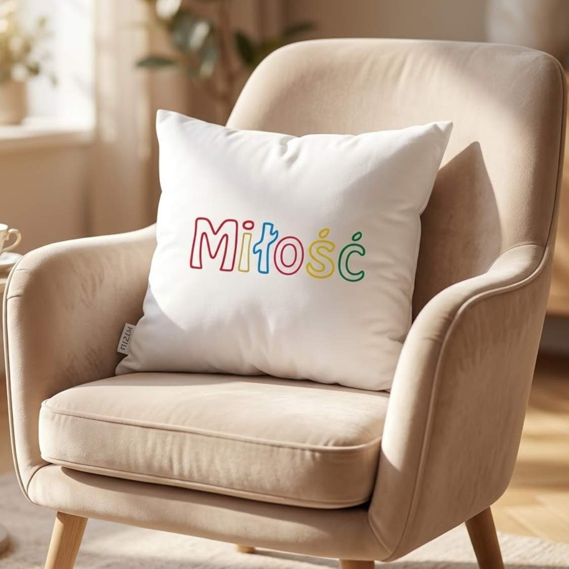 POSZEWKA NA PODUSZKĘ MIŁOŚĆ 100% bawełna