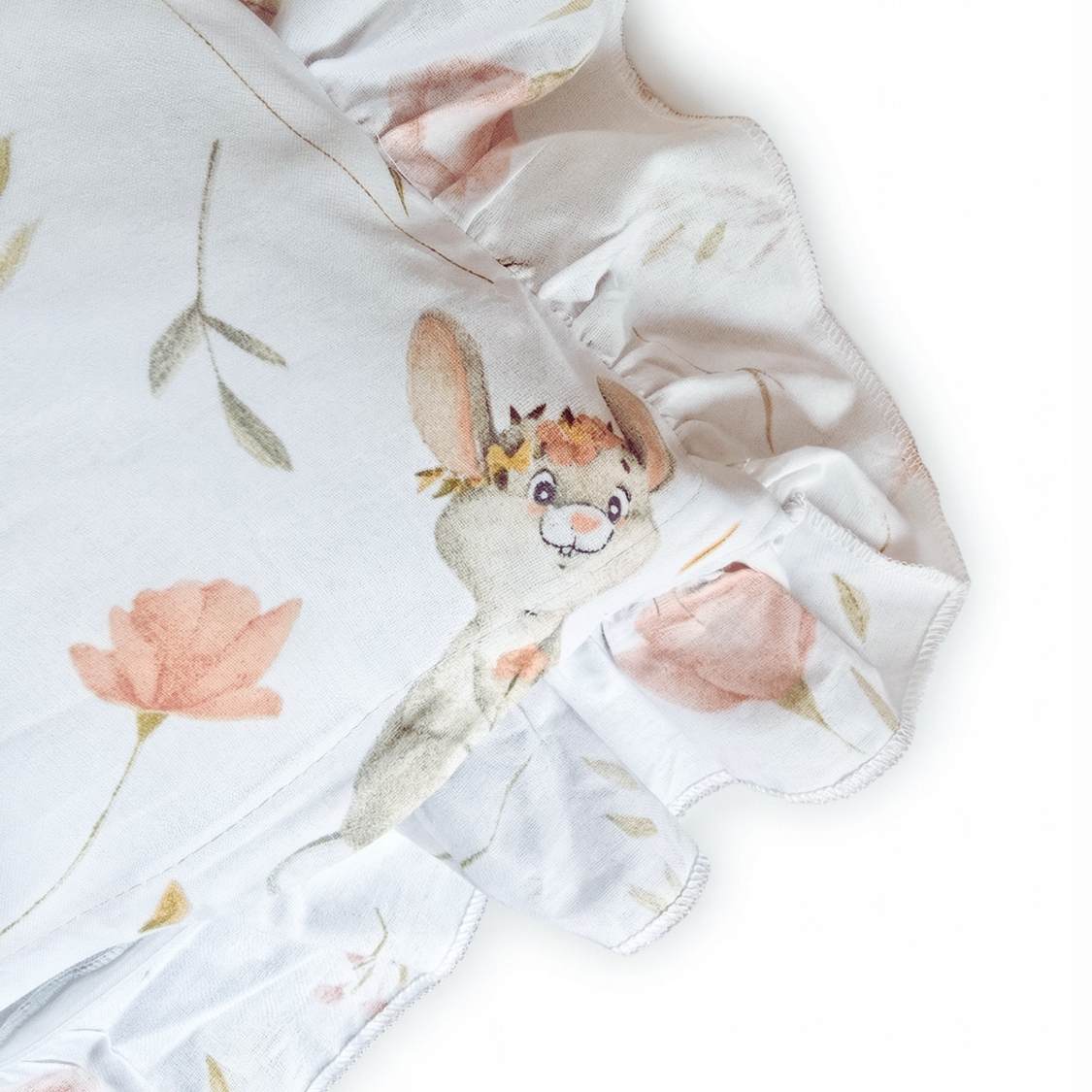 Poszewka na Jasiek Polna Mysz falbanka100% bawełna - obrazek 4