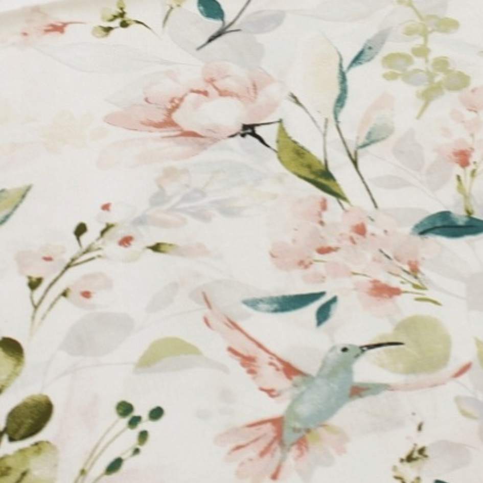 Komplet kolibry falbanka 100% bawełna - obrazek 3