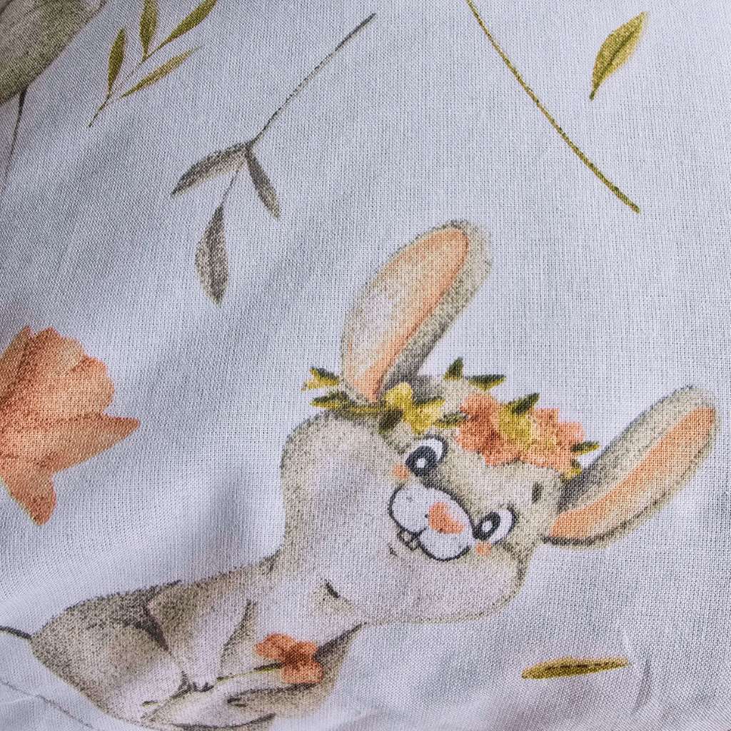 Komplet Pościeli Polna Mysz falbanka 100 % Bawełna - obrazek 5