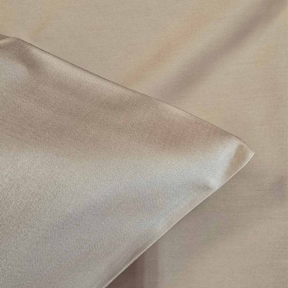 Komplet Pościeli Beżowa satyna - obrazek 4
