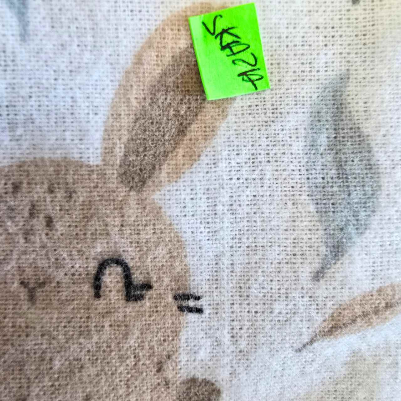 Poszewka na Jasiek królik i sowa flanela 100% - obrazek 4