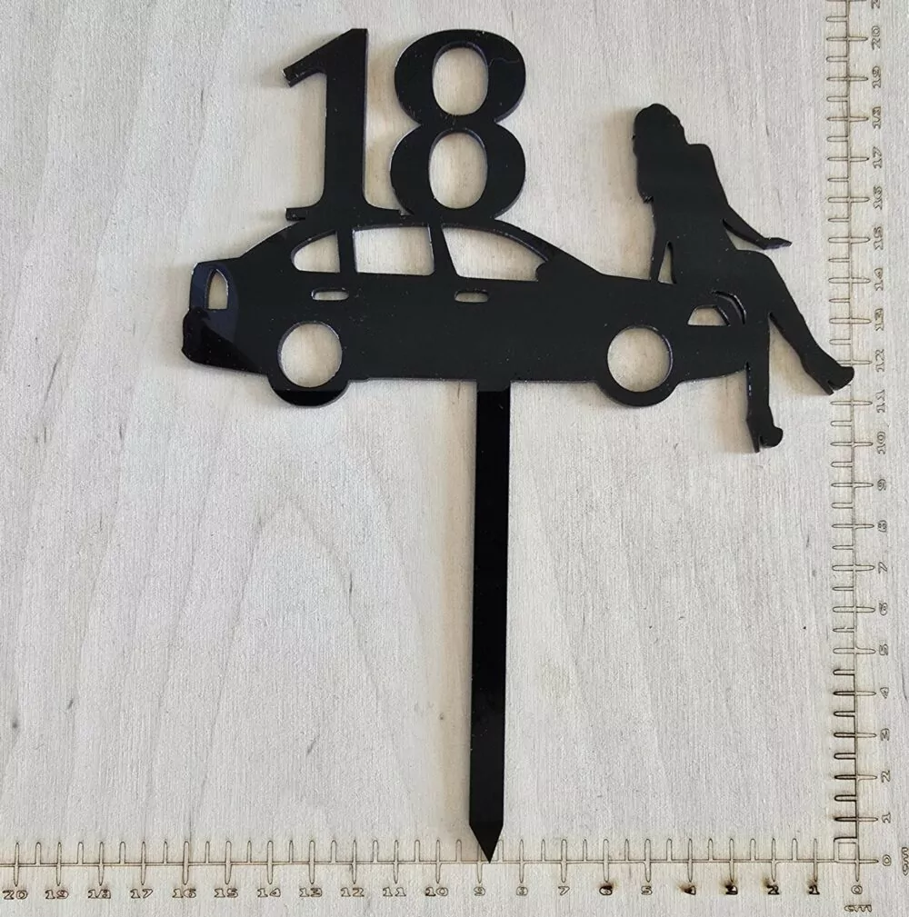 Topper 18 Urodziny III - obrazek 2