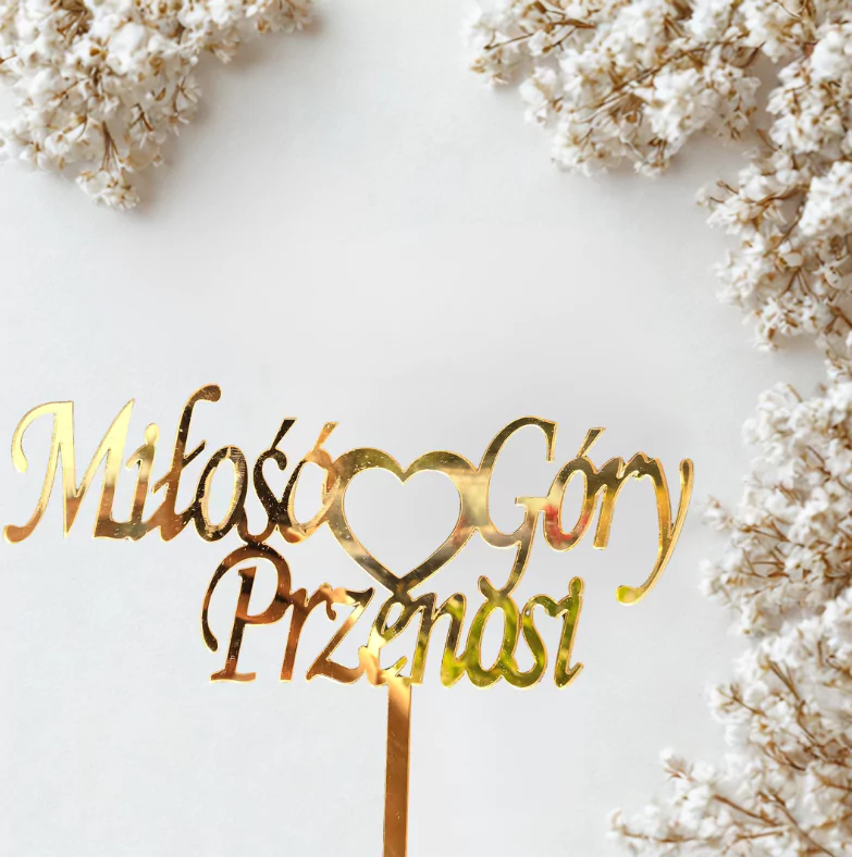 Topper Miłość Góry Przenosi I