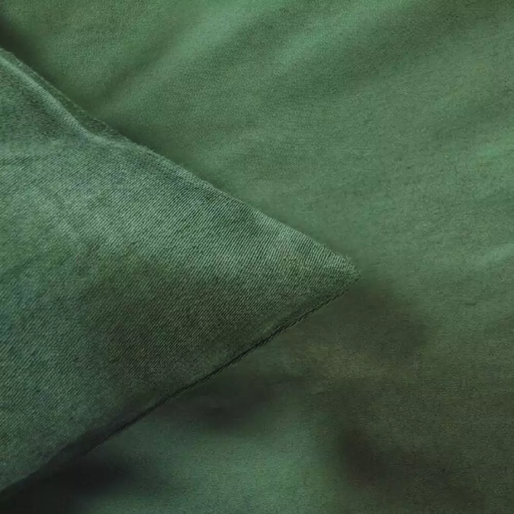 Komplet pościeli Ciemno zielona satyna - obrazek 3