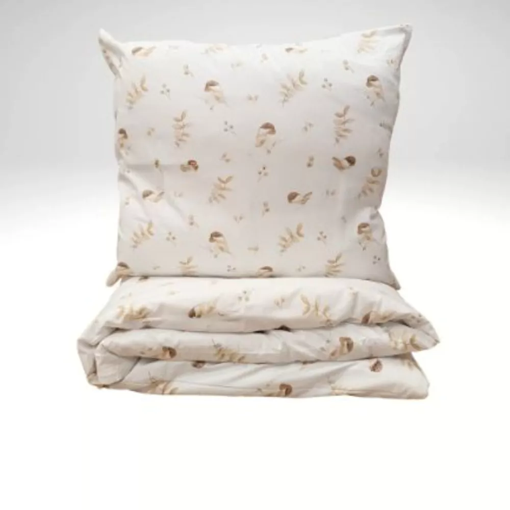 Komplet Pościeli Wróble 100% bawełna - obrazek 2