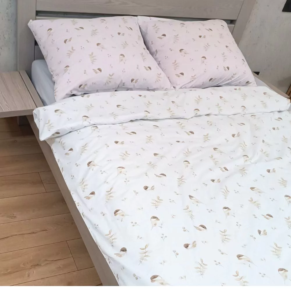 Komplet Pościeli Wróble 100% bawełna - obrazek 4