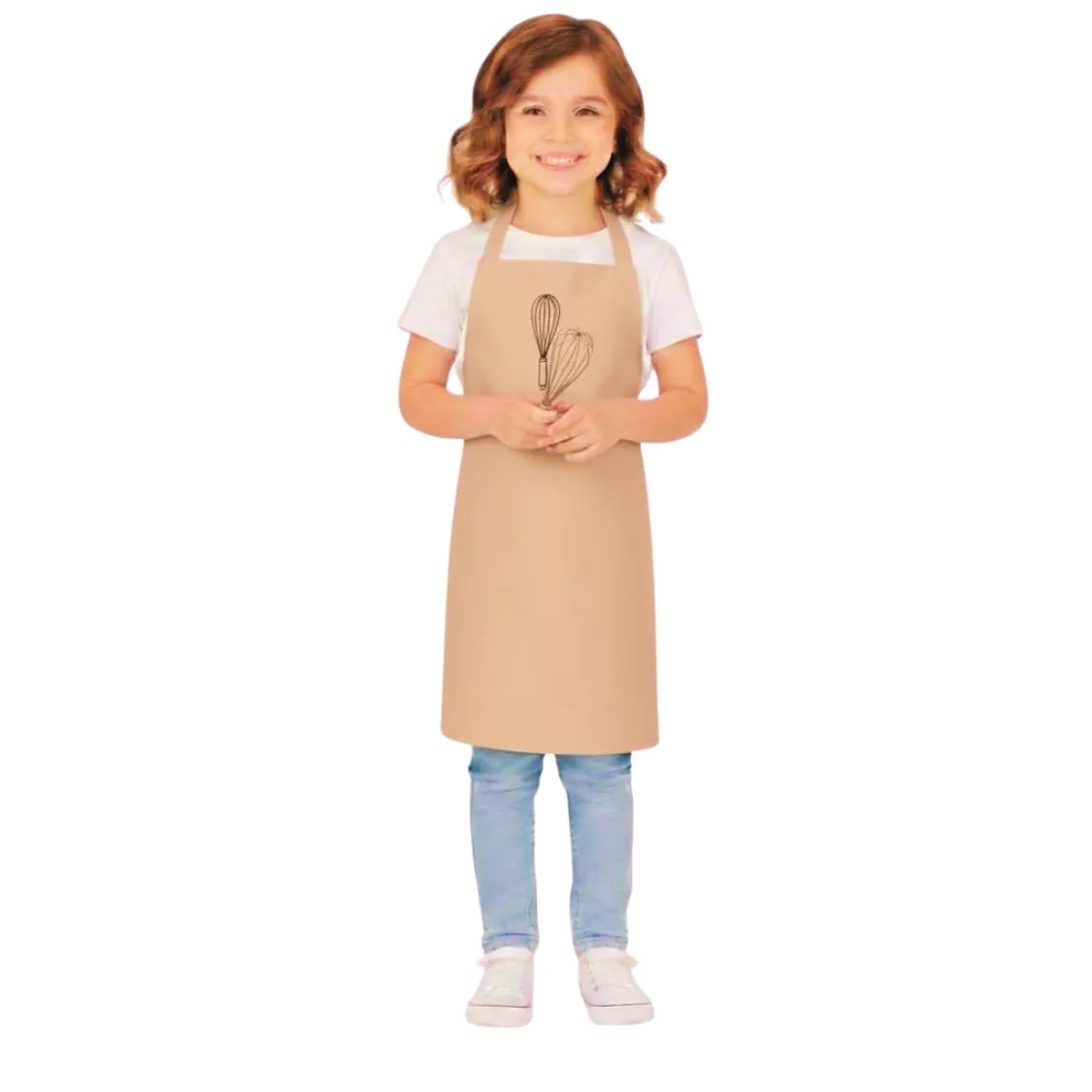 Fartuch dziecięcy  beżowy